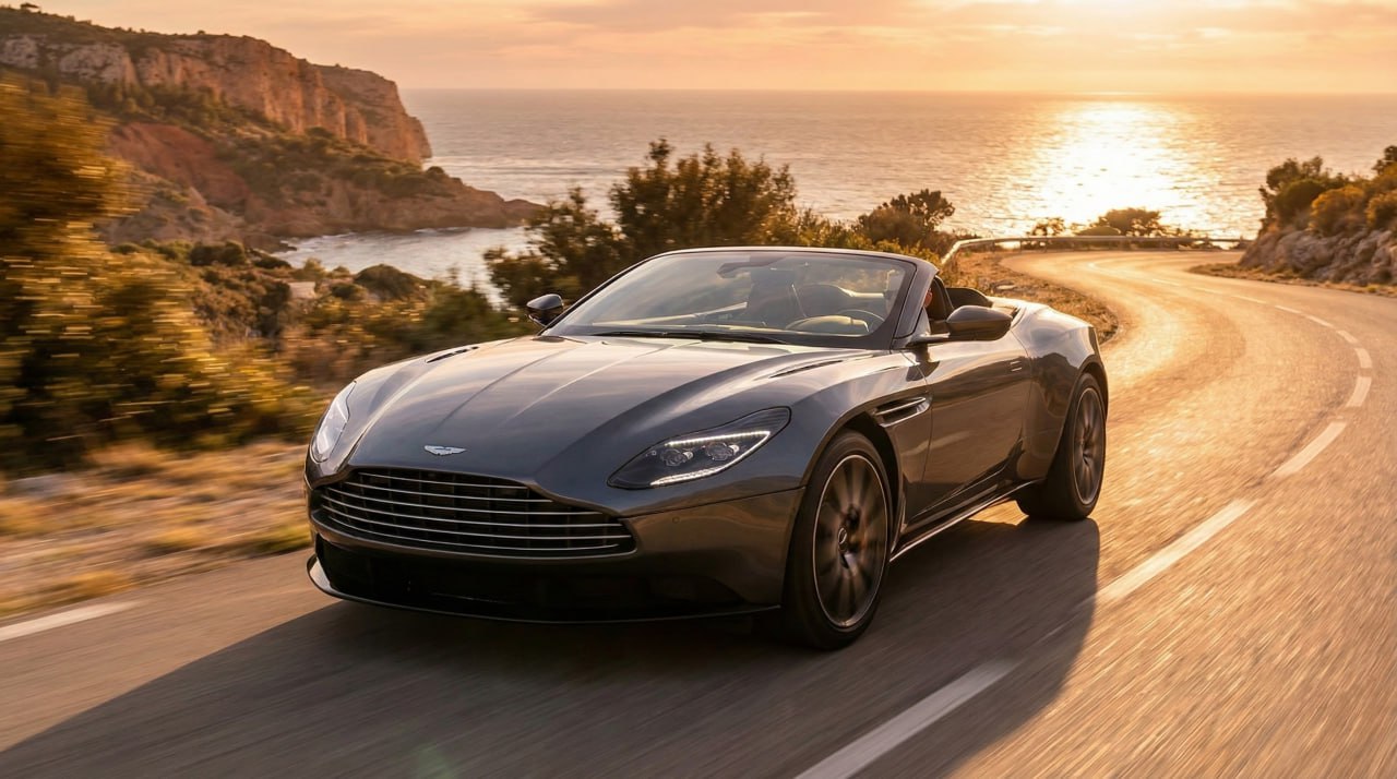 Hyra Aston Martin DB11 Volante i Stockholm - Premium sportbilsuthyrning Bravira Cars